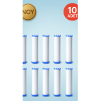 NOY Filtreli Duş Başlığı UYUMLU Yedek Filtresi Kireç Kir Pas Önleyici 10 Adet