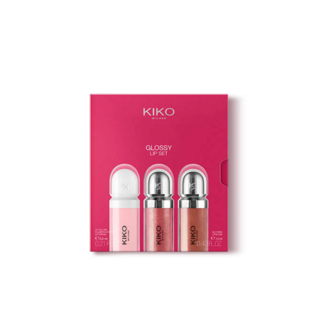 KIKO Glossy Lip Set - Dudak Parlatıcısı Seti