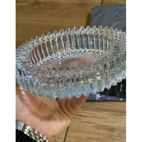 Enavm Kristal Lüx X 1 Adet Cam Küllük 14cm Beyaz.mo19a