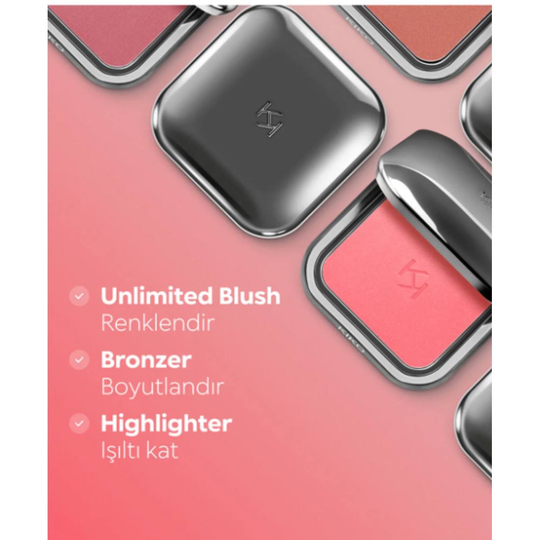 KIKO ALLIK - Unlimited Blush - 03 Golden Coral