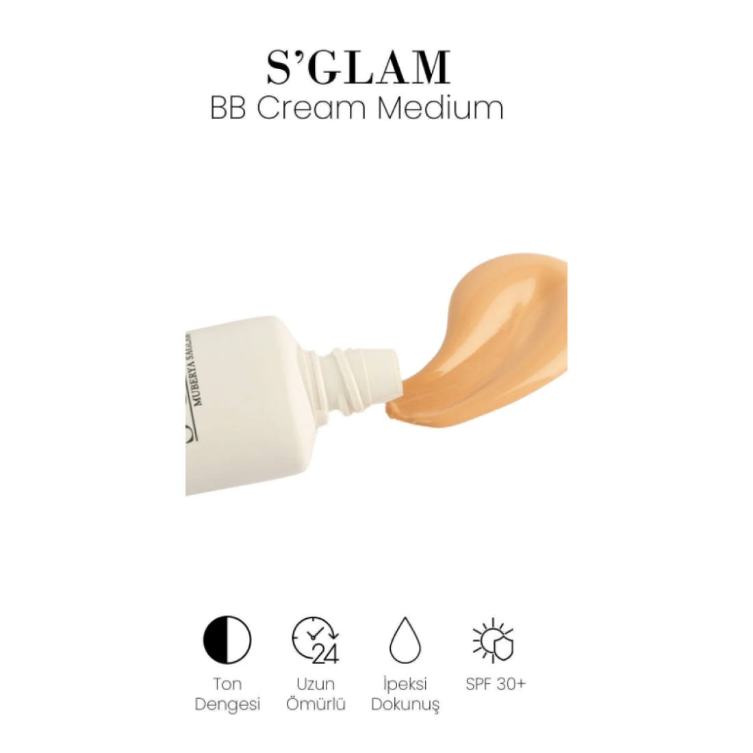 S'GLAM Bb Krem Spf 30 Medıum 50ml