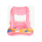 Downtown Gölgelikli Tenteli Çocuk Deniz Simiti Baby Float Bebek Deniz Simiti 0-4 Yaş Bebek Botu Pembe - Yaza Özel