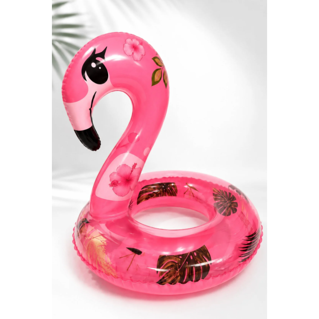 Fidan oyuncak Flamingo Figürlü Simli Çocuk Yüzme Simidi 65 cm – Şişme Havuz & Deniz Simidi - Yaza Özel