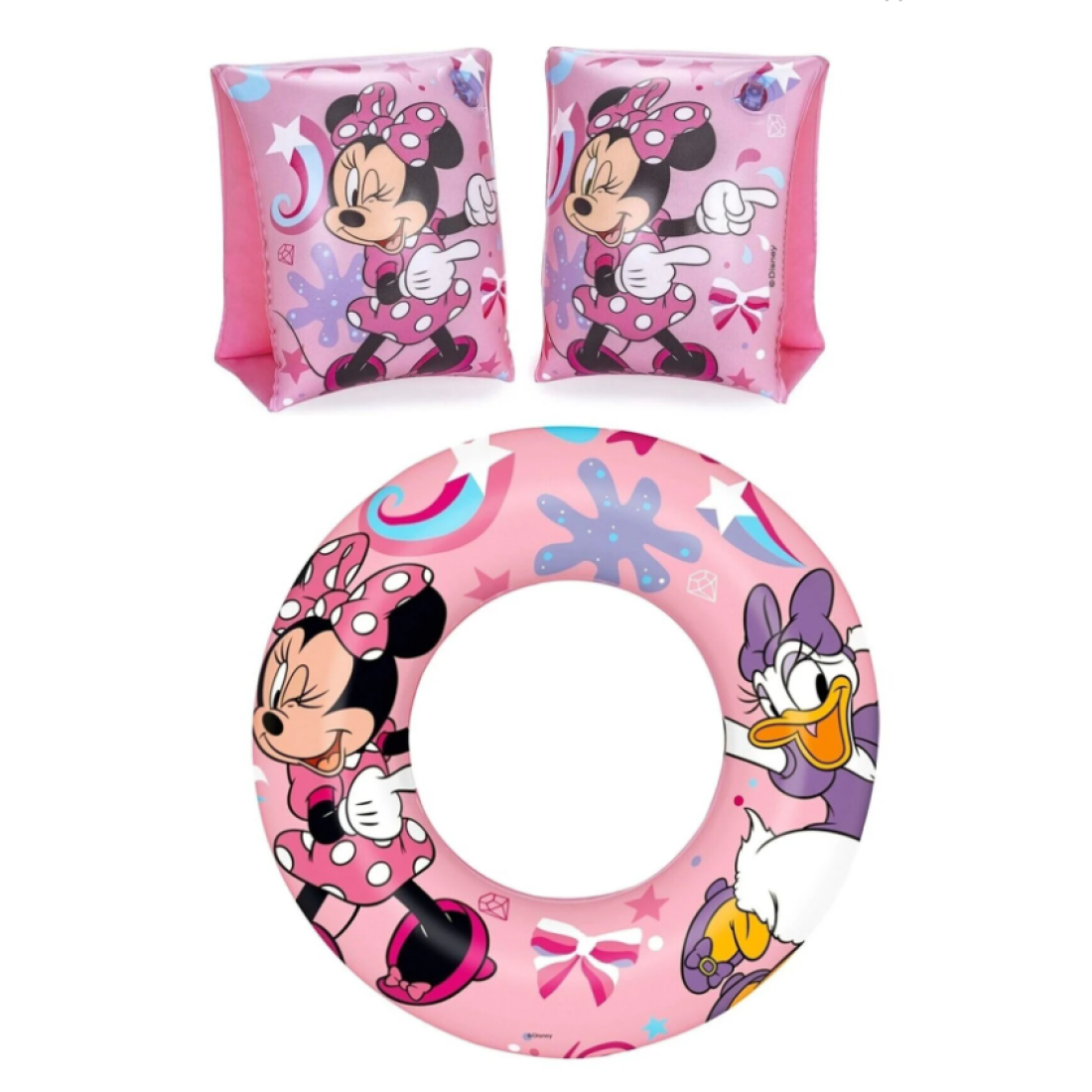 Bestway Minnie Kolluk ve Deniz Simidi Seti Orijinal Lisanslı Ürün - Yaza Özel