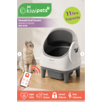 Tiny Kiwipets KPLB-10760 Akıllı Otomatik Kedi Tuvaleti | Wi-Fi Kontrollü & Koku Önleyici & Otomatik Temizleme