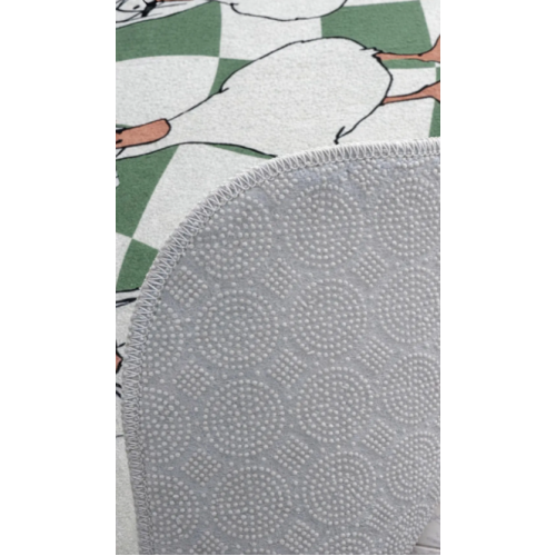 Pilloveland Kaymaz Taban Yıkanabilir 2’li Banyo Paspası - 60*100 cm - 50*60 cm - Ördekler