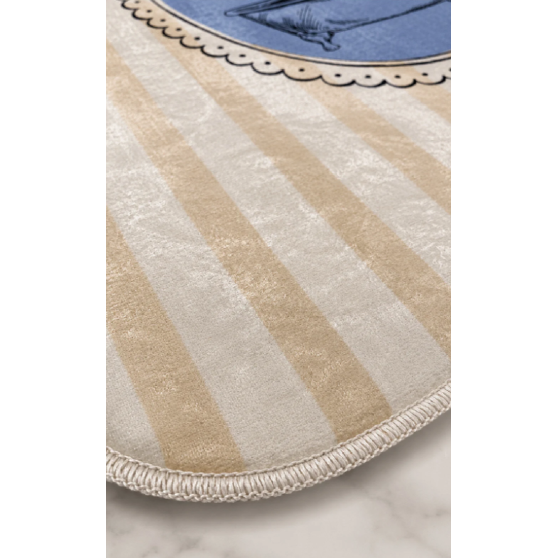 Pilloveland Kaymaz Taban Yıkanabilir 2’li Banyo Paspası - 60*100 cm - 50*60 cm - Kaz Banyosu