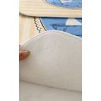 Pilloveland Kaymaz Taban Yıkanabilir 2’li Banyo Paspası - 60*100 cm - 50*60 cm - Kaz Banyosu