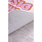 Pilloveland Kaymaz Taban Yıkanabilir 2’li Banyo Paspası - 60*100 cm - 50*60 cm - Bathroom Disco
