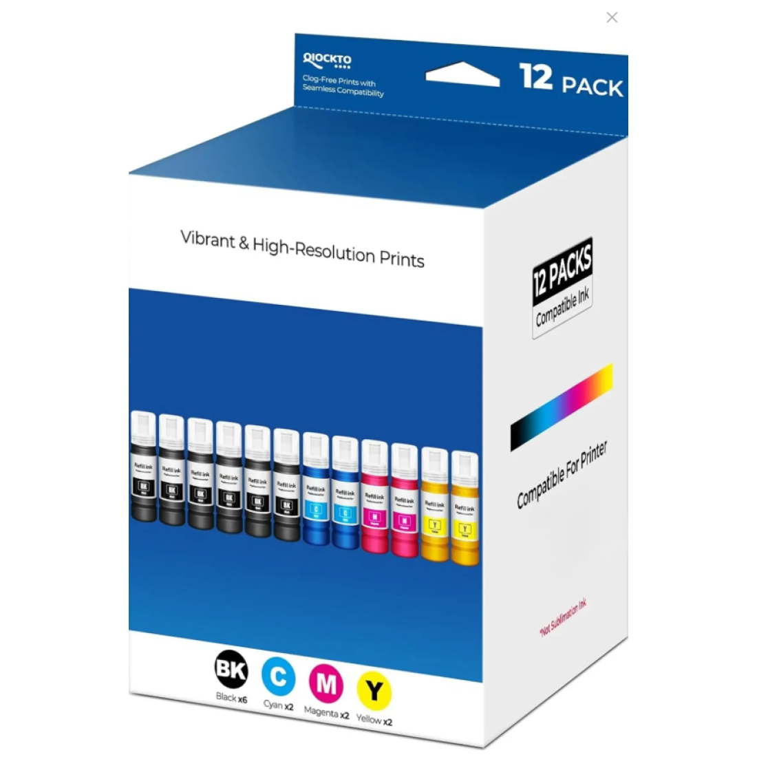 Epson 103 MÜREKKEP MUADİL YA-DE L5290,l3266,l3260,l3256,l3251,l3250,l3211 6ADET 4 Renk Mürekkep Takımı 70ML