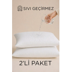 Dream Time 2 Adet Micro Sıvı Geçirmez Yastık Alezi | Su Geçirmez Yastık Koruyucu 2'li Set