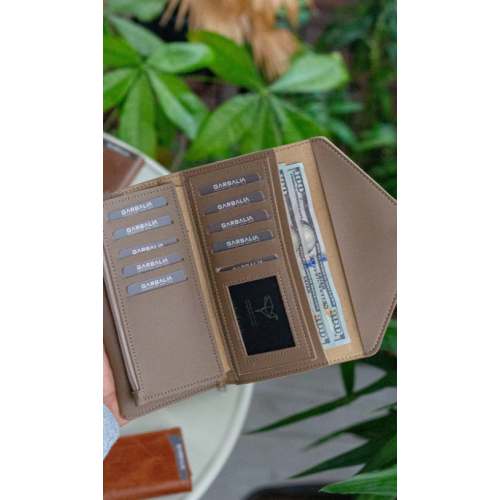 Garbalia Envelope Telefon Ve Bozuk Para Bölmeli Zarf Model Vizon Cüzdan