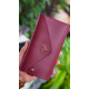 Garbalia Envelope Telefon Ve Bozuk Para Bölmeli Zarf Model Bordo Kadın Cüzdan