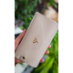 Garbalia Envelope Telefon Ve Bozuk Para Bölmeli Zarf Model Bej Kadın Cüzdan