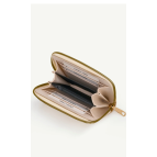Shaka Gold SHK336 Yıldız Kabartmalı Fermuarlı Çok Bölmeli Kartlıklı Kadın Cüzdanı