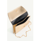 Shaka Gold SHK350 Zincir Askılı,Mıknatıslı,3 Bölmeli,Kadın Abiye ve Clutch,El ve Omuz Çantası