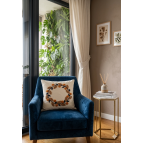 Enavm Punch Bohem Turuncu Halka Yastık / Kırlent Kılıfı 43*43 cm - 1 adet