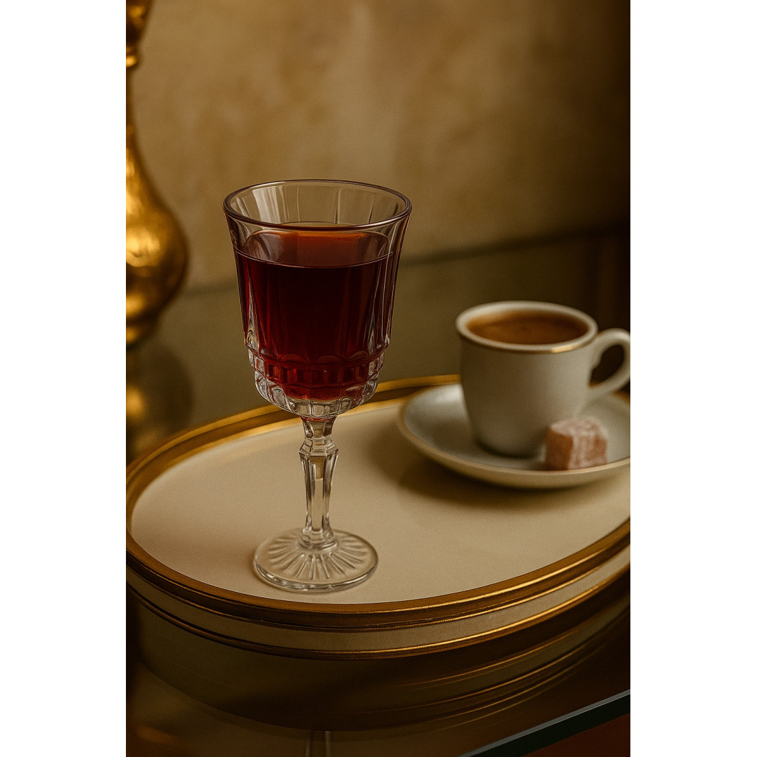 ENAVM MİNİ CAM KAHVE YANI SU VE MEŞRUBAT BARDAĞI 6LI - 60 ML