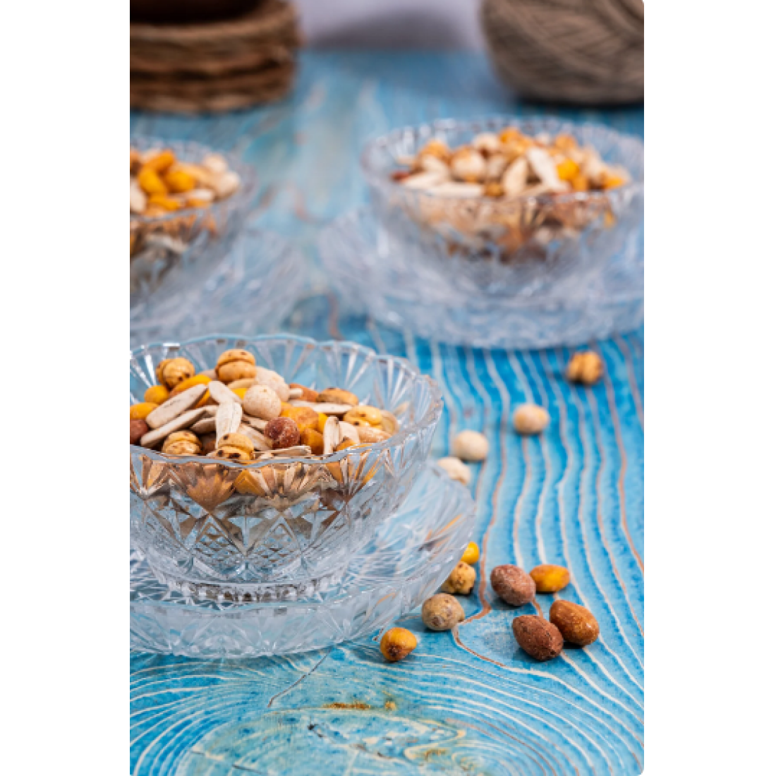 ENAVM 12 PARÇA TATLI SUNUM KASE SETİ 6 KASE 6 TATLI TABAĞI SÜTLAÇ SETİ