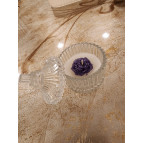 Enavm Dekoratif Cam Kutuda Şakayık Mum - 1 Adet