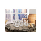 English Home Düz Cam 6li Çay Bardaği 125 Ml