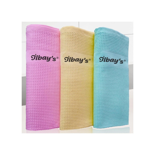 İlbay's 3'Lü (İthal) Mikrofiber Temizlik Bezi 40X60 Cm - Orijinal -