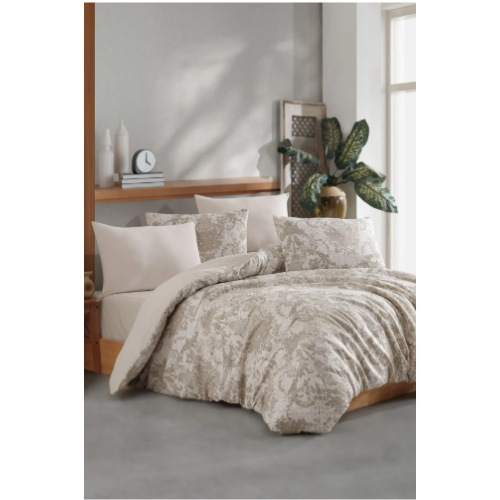 conzaliza Pamuklu Çift Kişilik Nevresim Seti |nevresim Ve Yastık Kılıfı | Çarşafsız