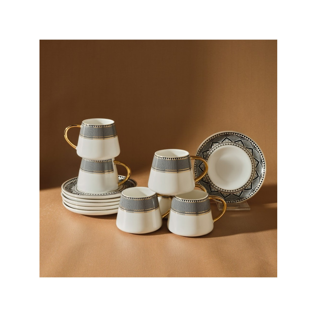 Karaca Globe 6 Kişilik Kahve Fincanı Takımı 80 ml