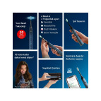 Philips Sonicare Diamond Clean 9000 Şarjlı Diş Fırçası,Seyahat Kabı,Sonicare App - Siyah HX9911/88