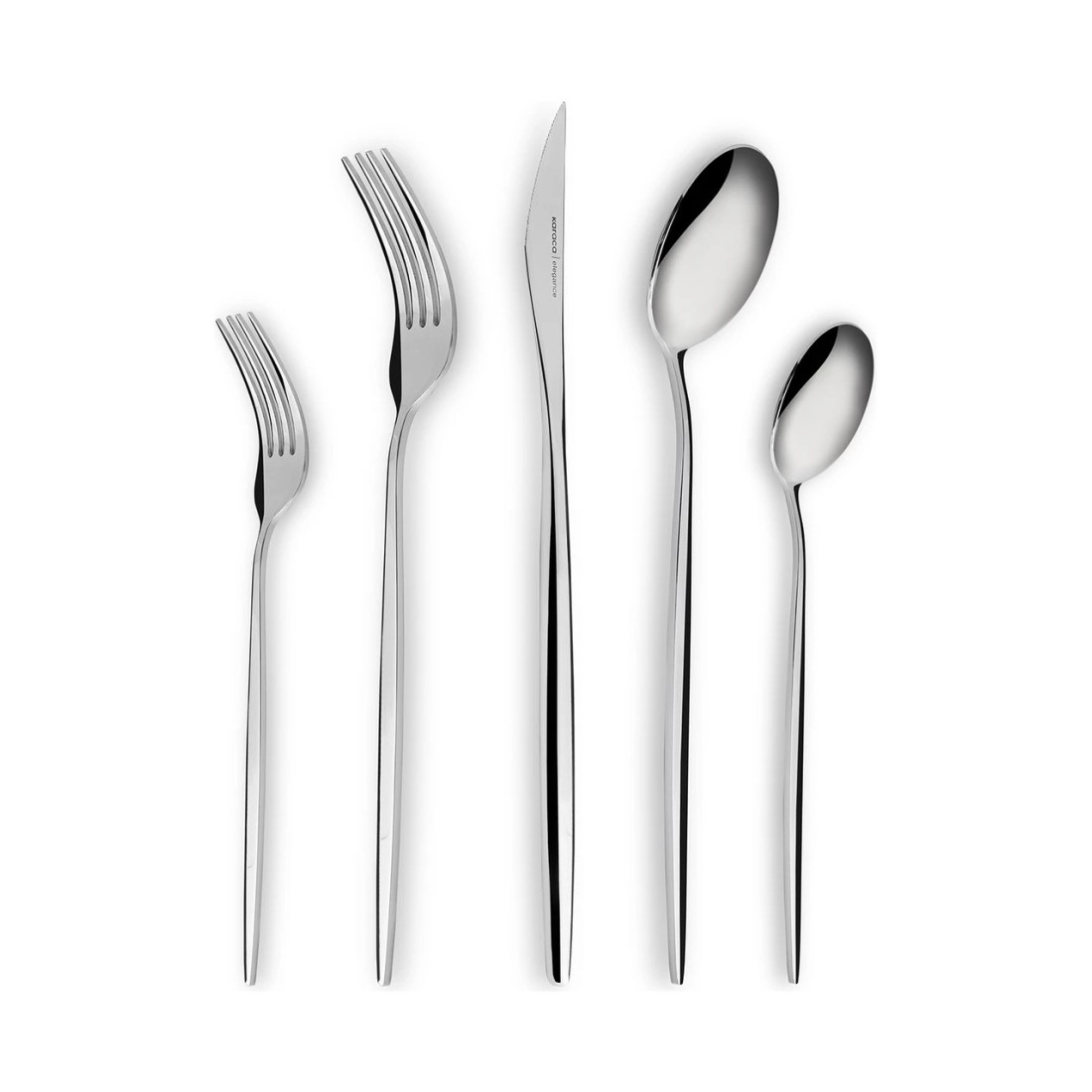 Karaca New Porto Elegance 60 Parça 12 Kişilik Çatal Kaşık Bıçak Takımı