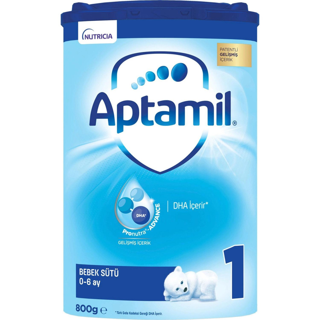 Aptamil 1 Bebek Sütü 800 G 0-6 Ay Akıllı Kutu