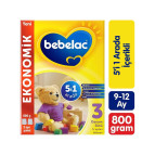 Bebelac 3 Devam Sütü 800 Gr 6-12 Ay