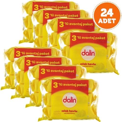 Dalin Islak Mendil Havlu 56'Lı X 24 Adet 1344 Yaprak