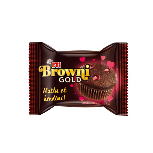 Eti Browni Gold Vişne Soslu Çikolatalı Kek 45 G