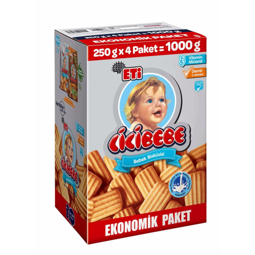 Eti Cicibebe Bisküvi 1000 G