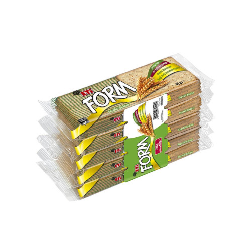 Eti Form Kepekli Bisküvi 5X45 G