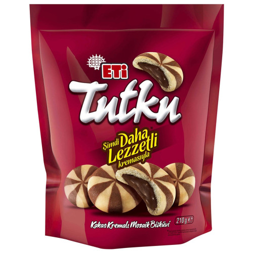 Eti Tutku Torba Kakao Kremalı Mozaik Bisküvi 210 G