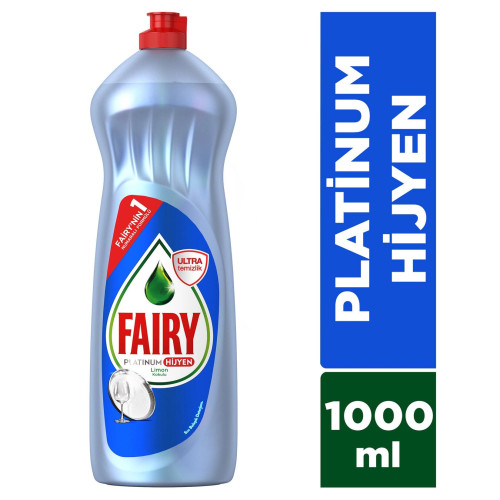Fairy Platinum Hijyen 1000 Ml Sıvı Bulaşık Deterjanı