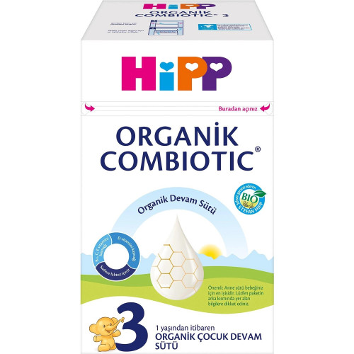 Hipp 3 Organik Combiotic Bebek Sütü 800Gr