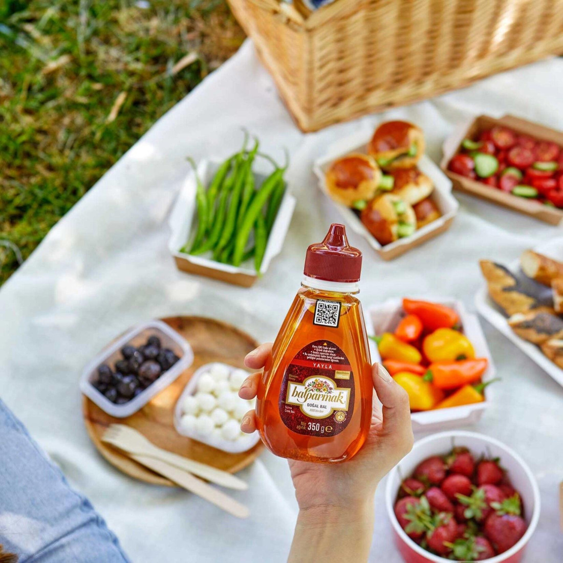 Balparmak Çıt Kapak Yayla Çiçek Balı 350 G