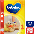 Bebelac 1 Devam Sütü 800 Gr 0-6 Ay