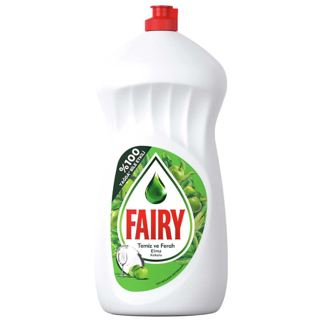 Fairy Temiz ve Ferah Elma Kokulu Elde Yıkama 1.5 L