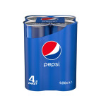 Pepsi Cola Kutu 4X250 Ml
