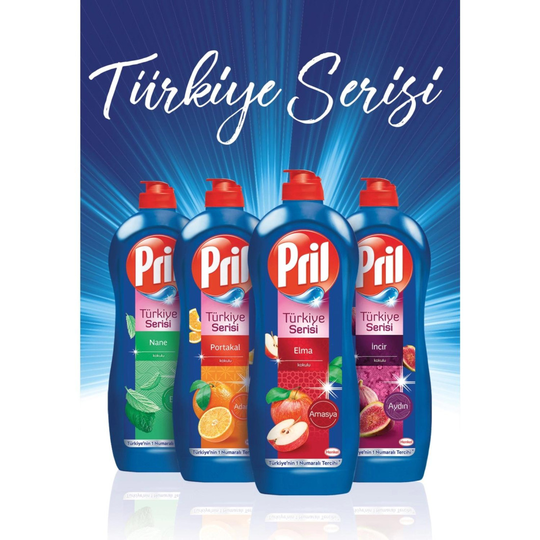 Pril Elde Yıkama Sıvı Bulaşık Deterjanı 1350G Ege Nanesi