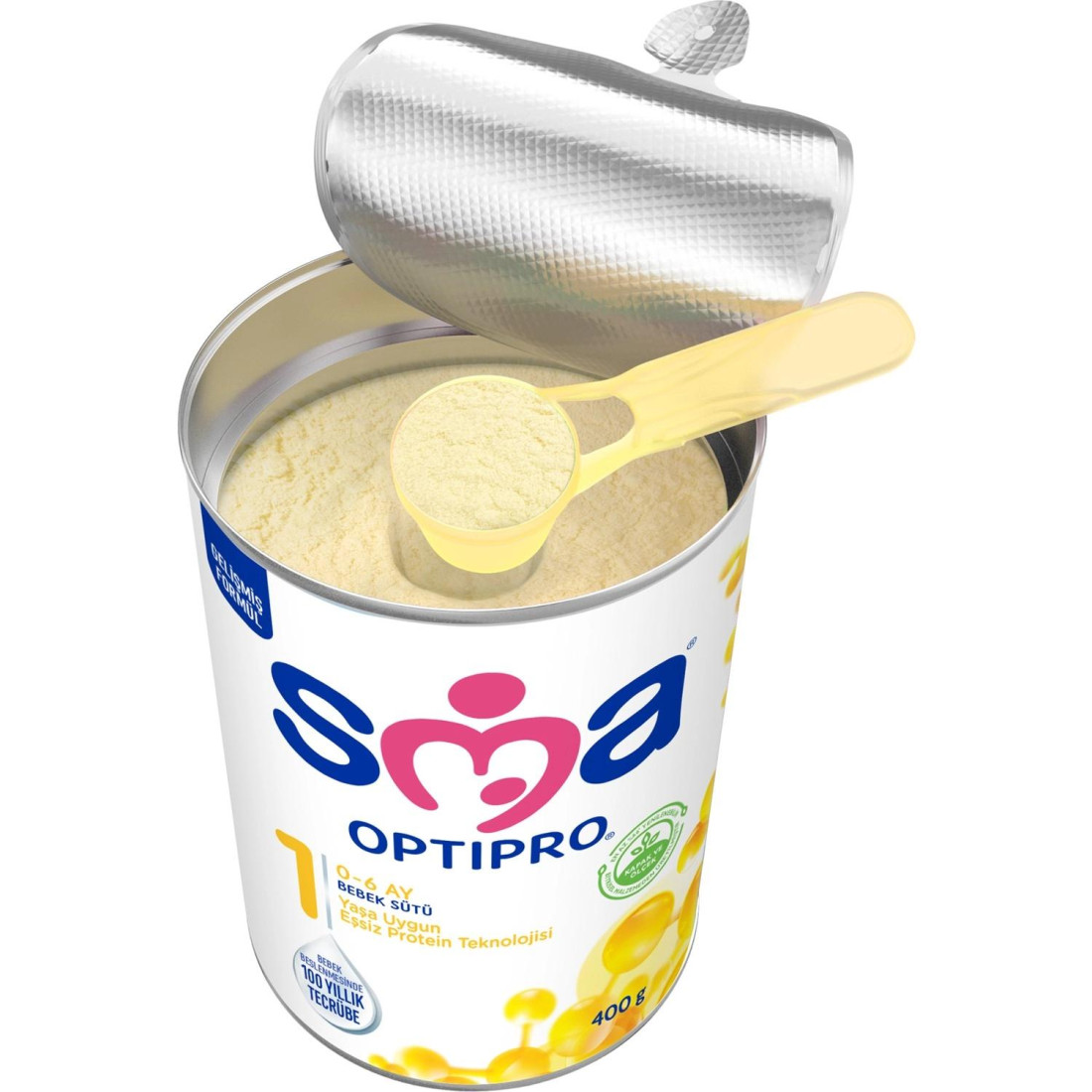 Sma Optipro Probiyotikli 1 400 Gr 0-6 Ay Bebek Sütü