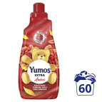 Yumos Extra Konsantre Çamaşır Yumuşatıcısı Renkliler İçin Amber 60 Yıkama 1440 Ml
