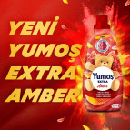 Yumos Extra Konsantre Çamaşır Yumuşatıcısı Renkliler İçin Amber 60 Yıkama 1440 Ml