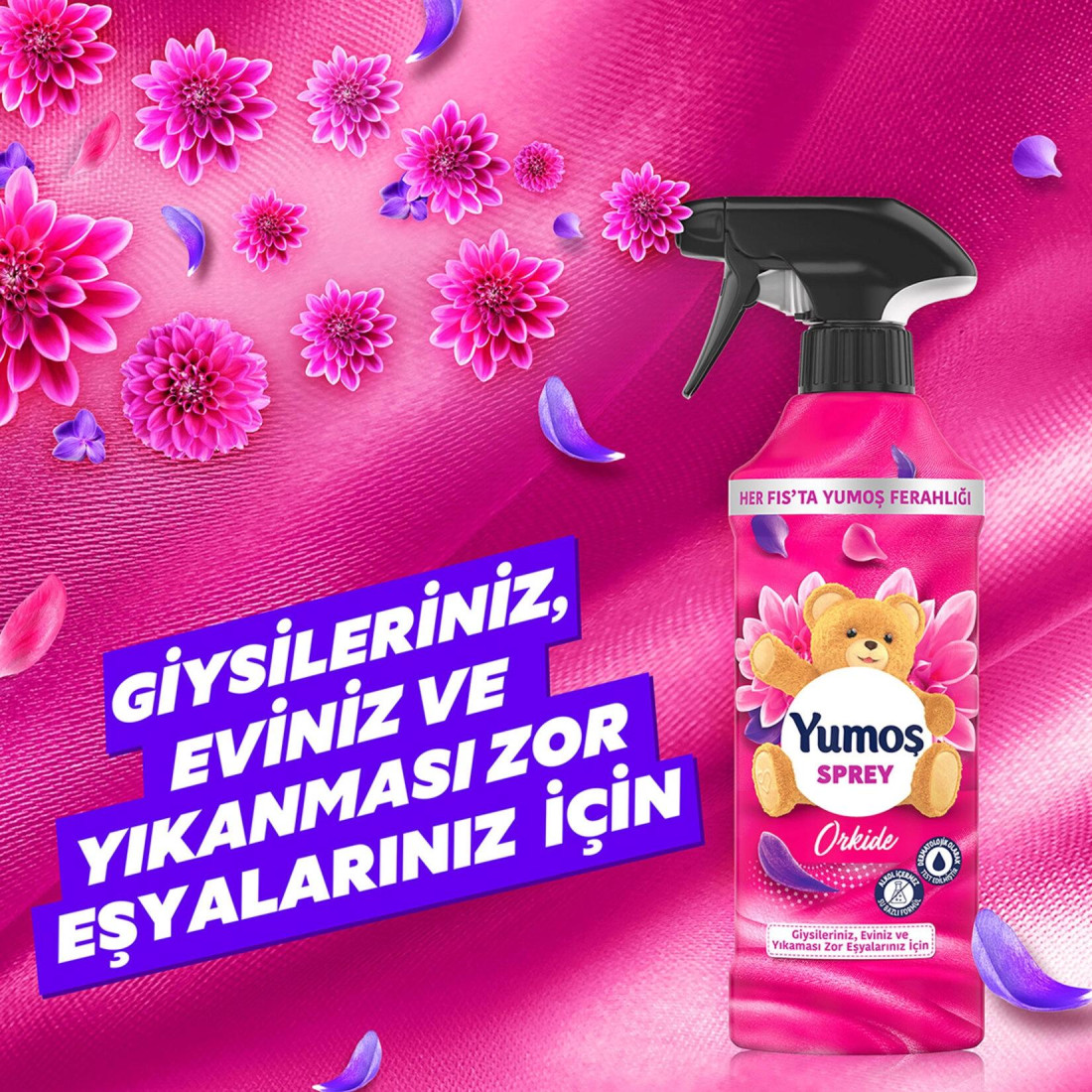 Yumoş Sprey Orkide 450 Ml