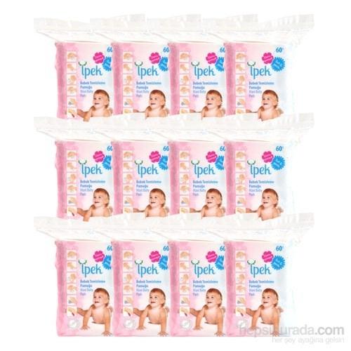 İpek Hidrofil Maxi Bebek Pedi 60'Lı (12'Li Paket)