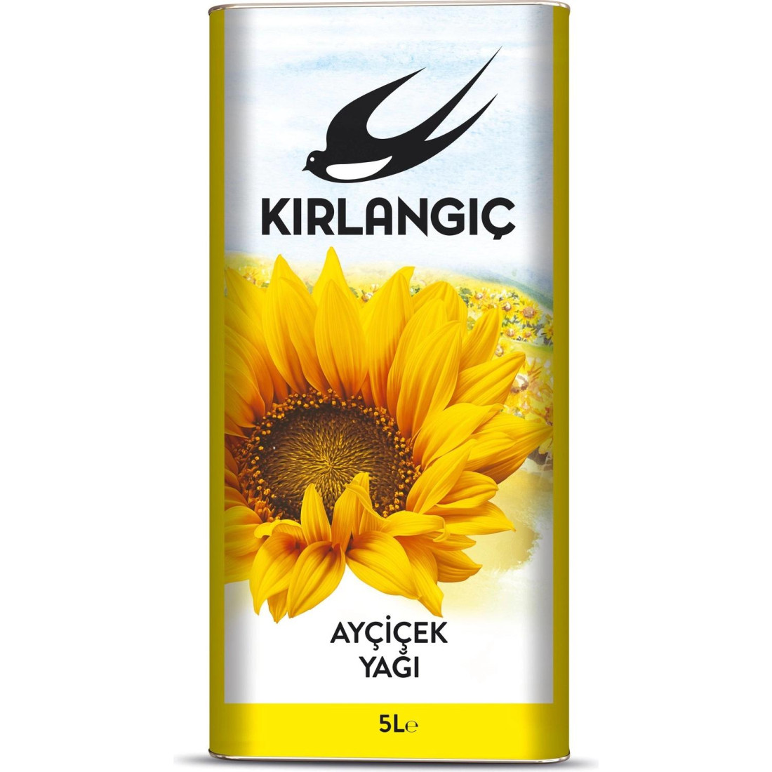Kırlangıç Ayçiçek Yağı 5 Lt Teneke